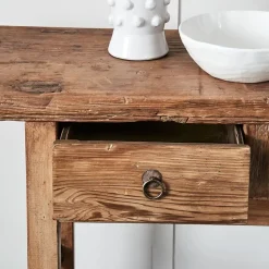 Albany Antique Console Table