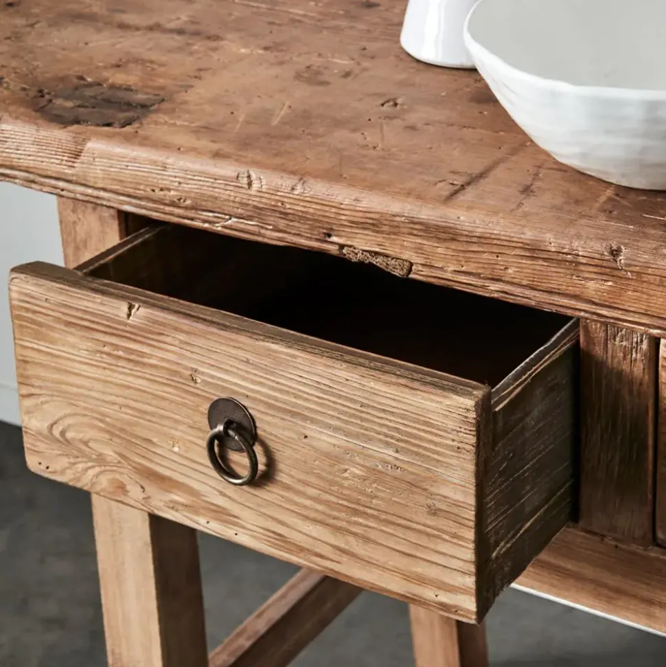Albany Antique Console Table