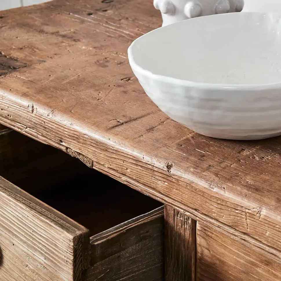 Albany Antique Console Table