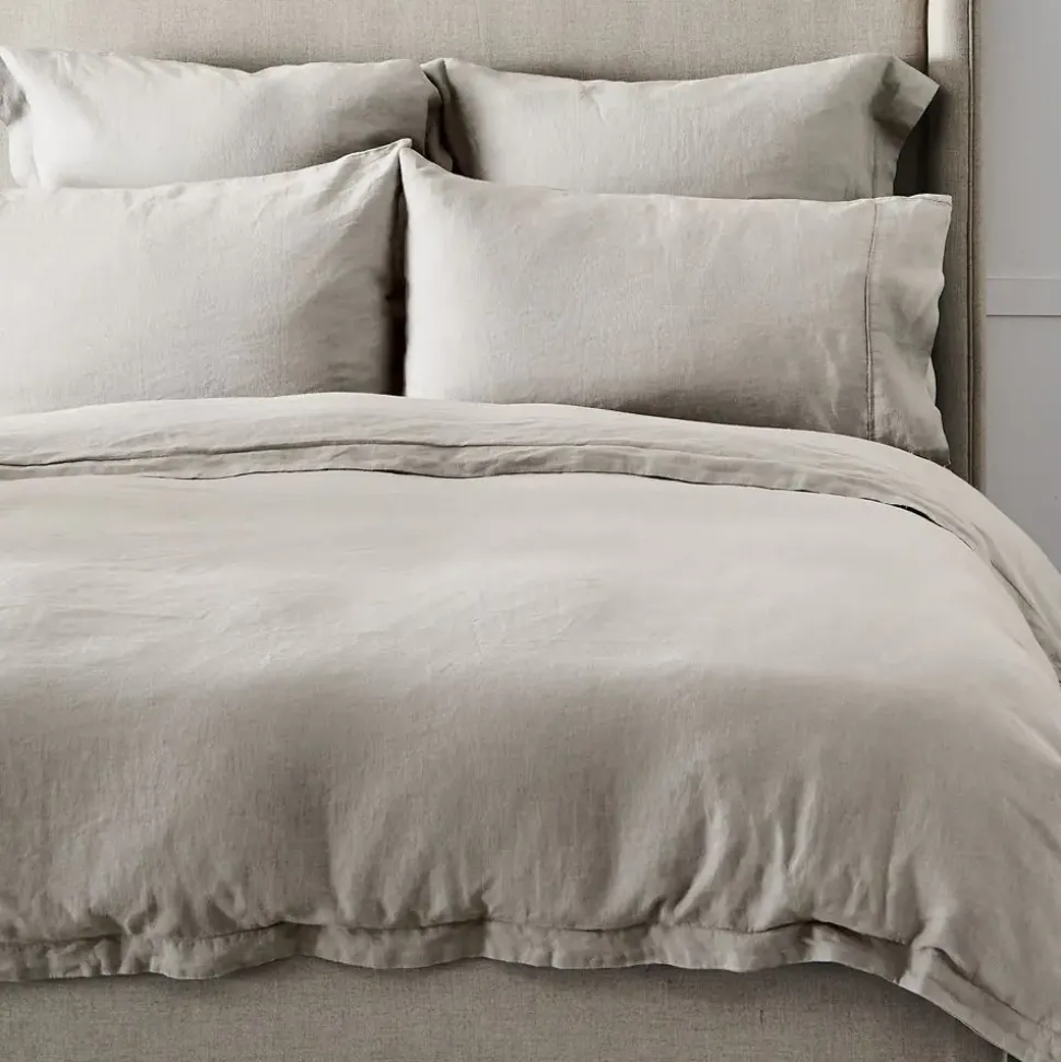 Antwerp Linen Fitted Sheet - Natural