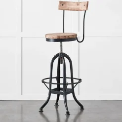 Axle Swivel Stool