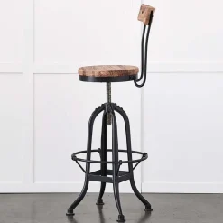 Axle Swivel Stool