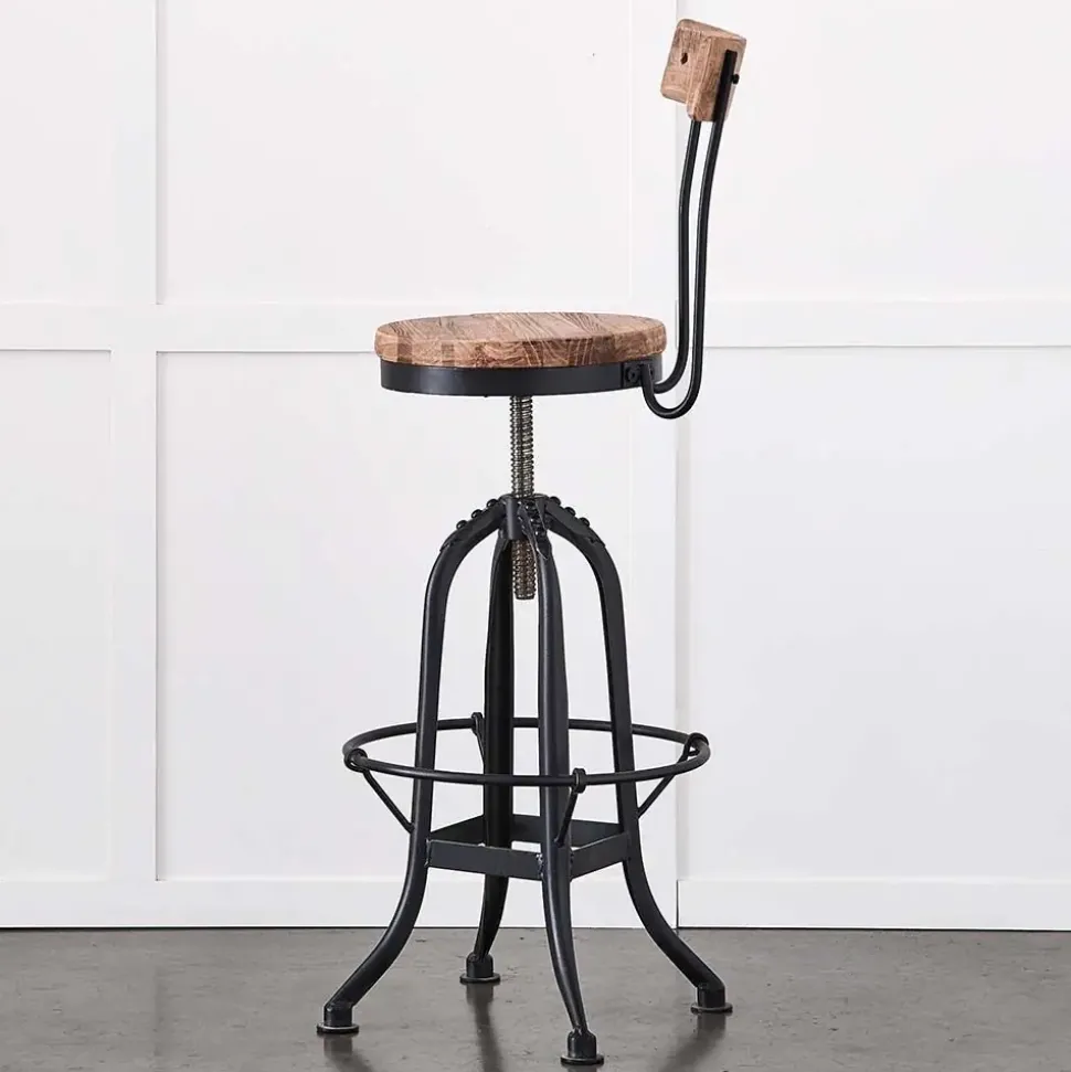 Axle Swivel Stool