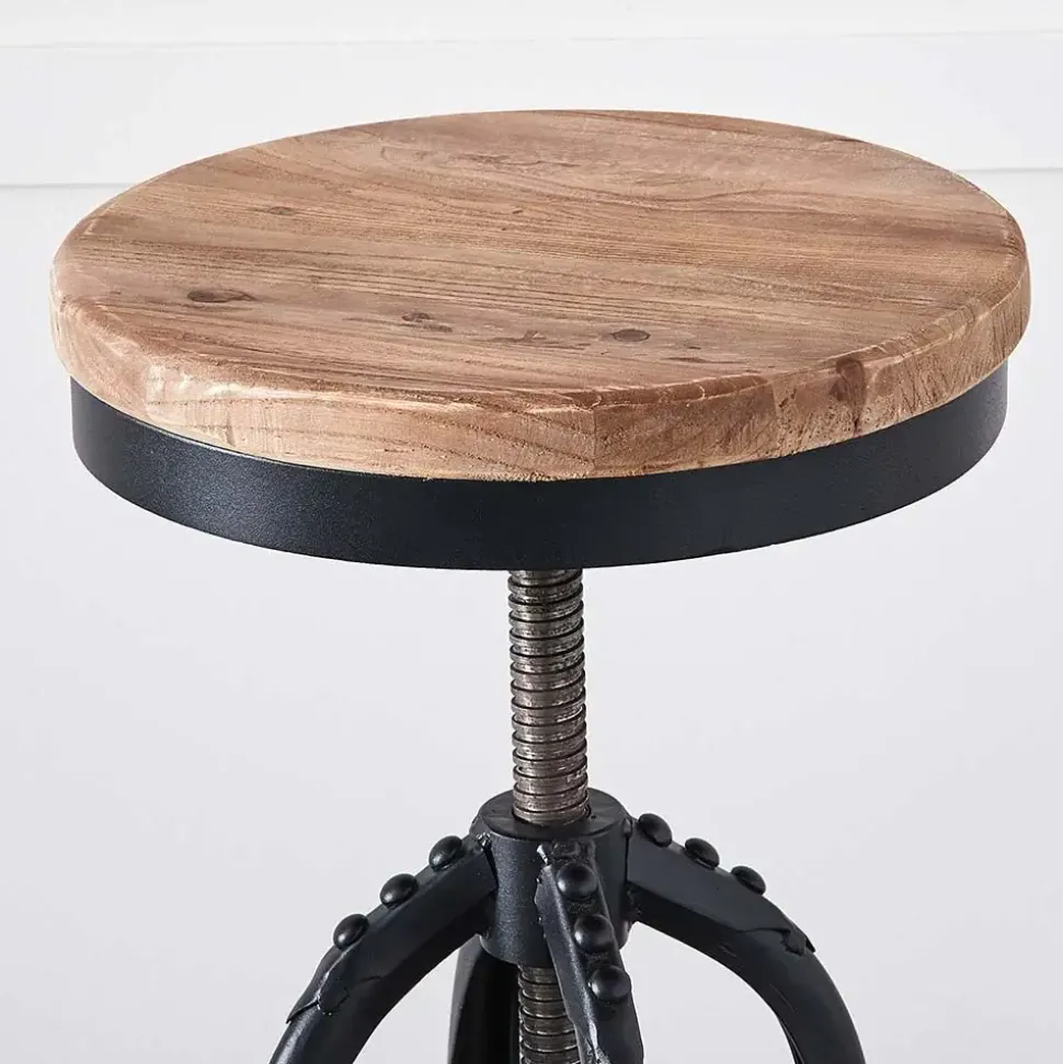 Axle Swivel Stool