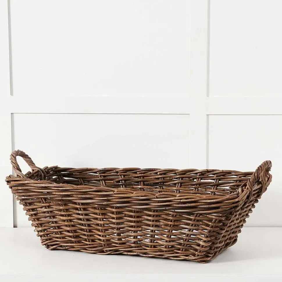 Basket Rect. Kubu Grey