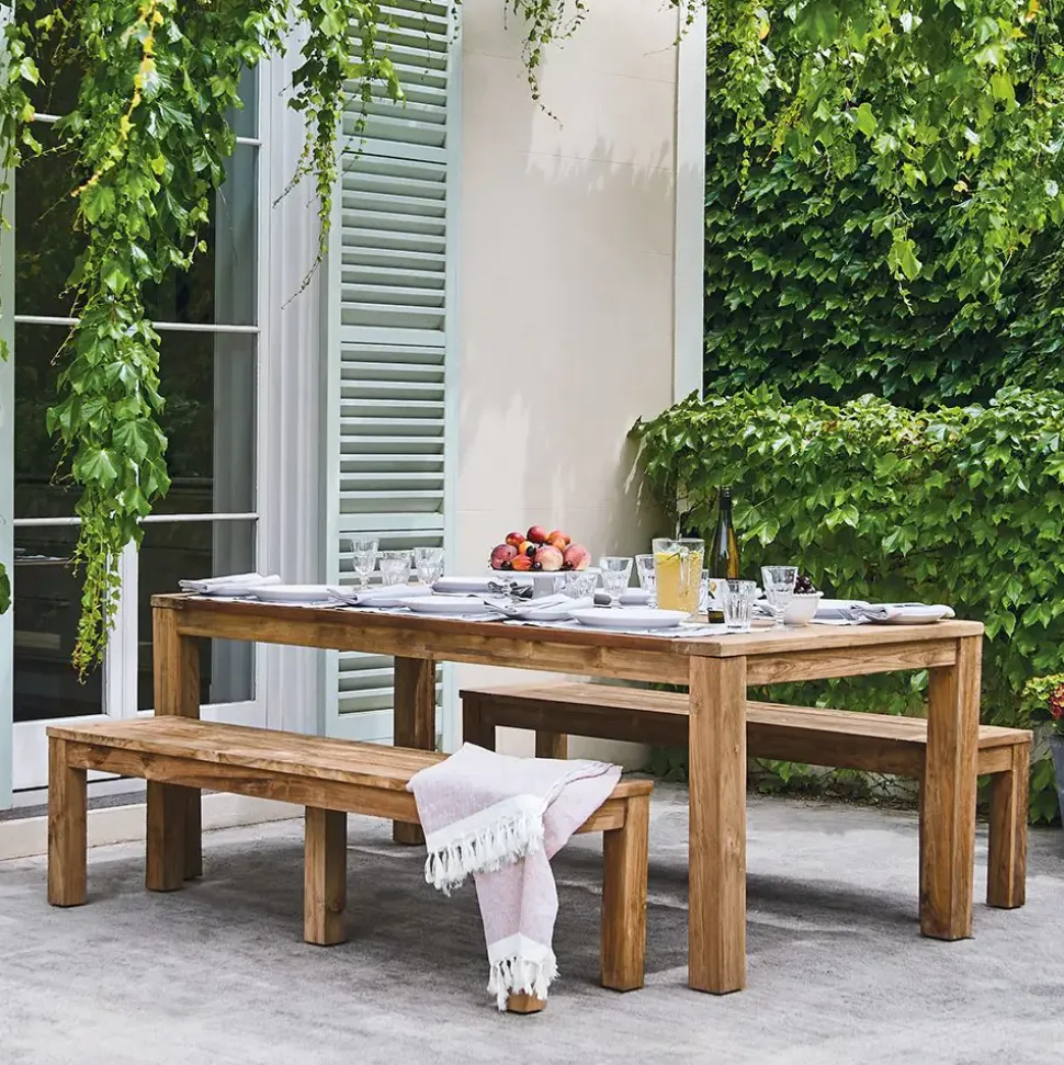 Cabo Table & Bench Set