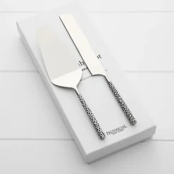 Cheetah Cake Server Set