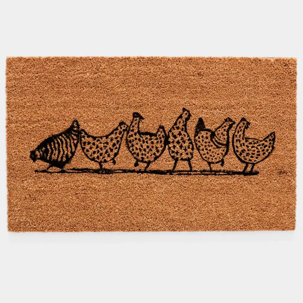 Chickens Doormat 75x45