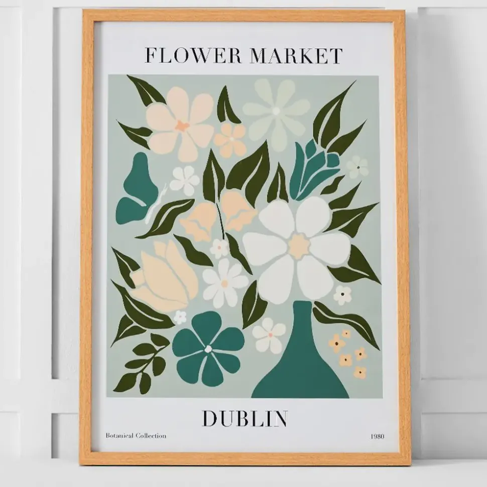 Dublin Market Print 53x73