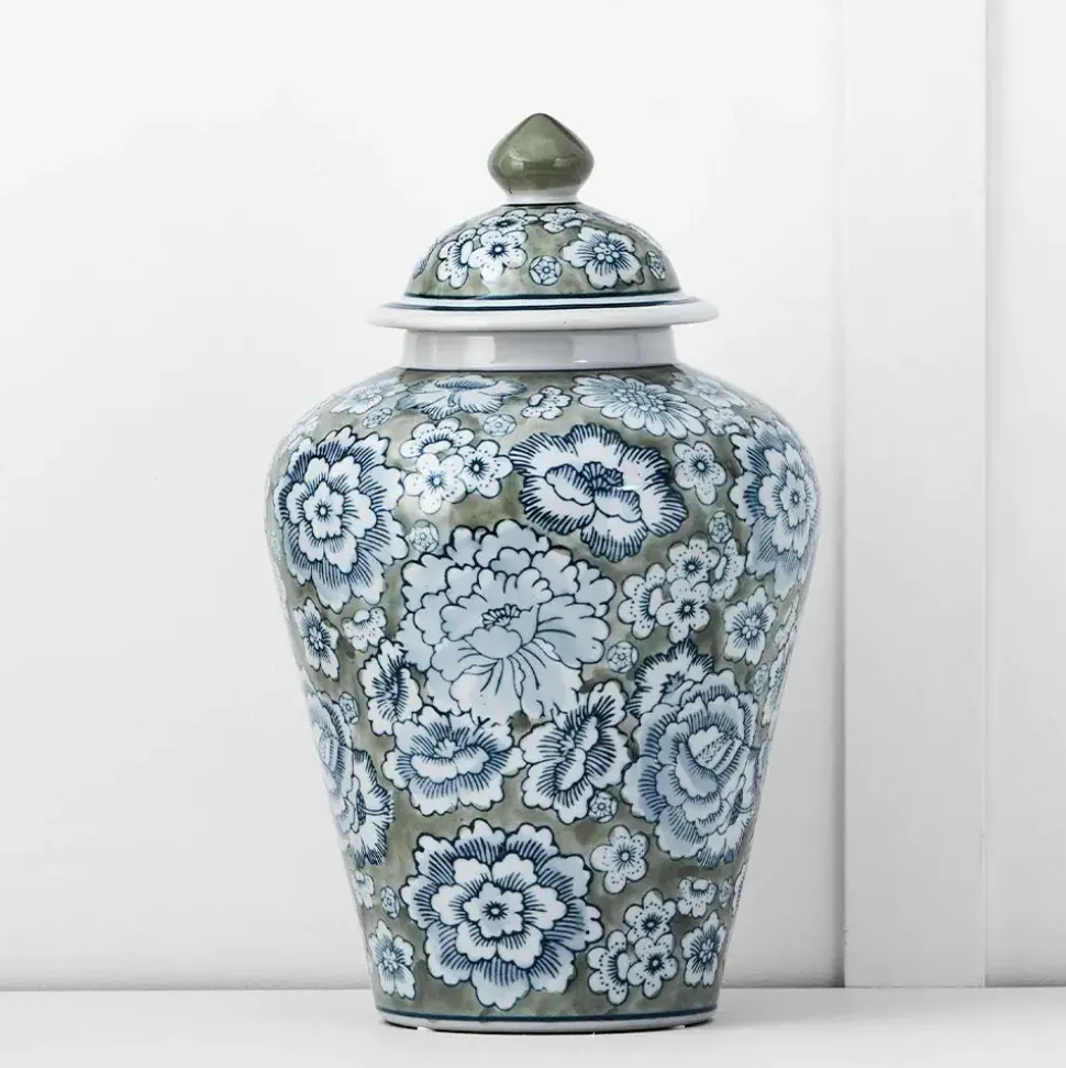 Dynasty Floral Urn
