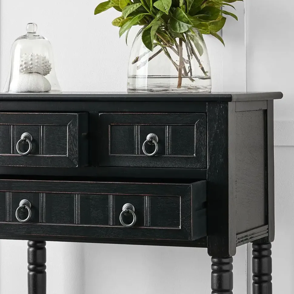 Elise 3 Drawer Bedside Table