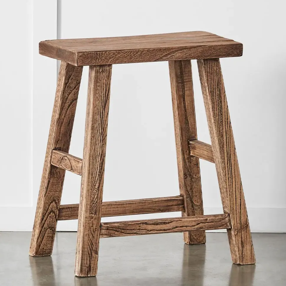 Elm Milking Stool