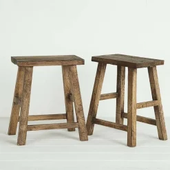 Elm Milking Stool