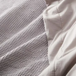 Flemish Quilt Cover - Dove