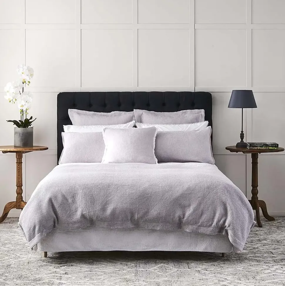 Flemish Quilt Cover - Dove