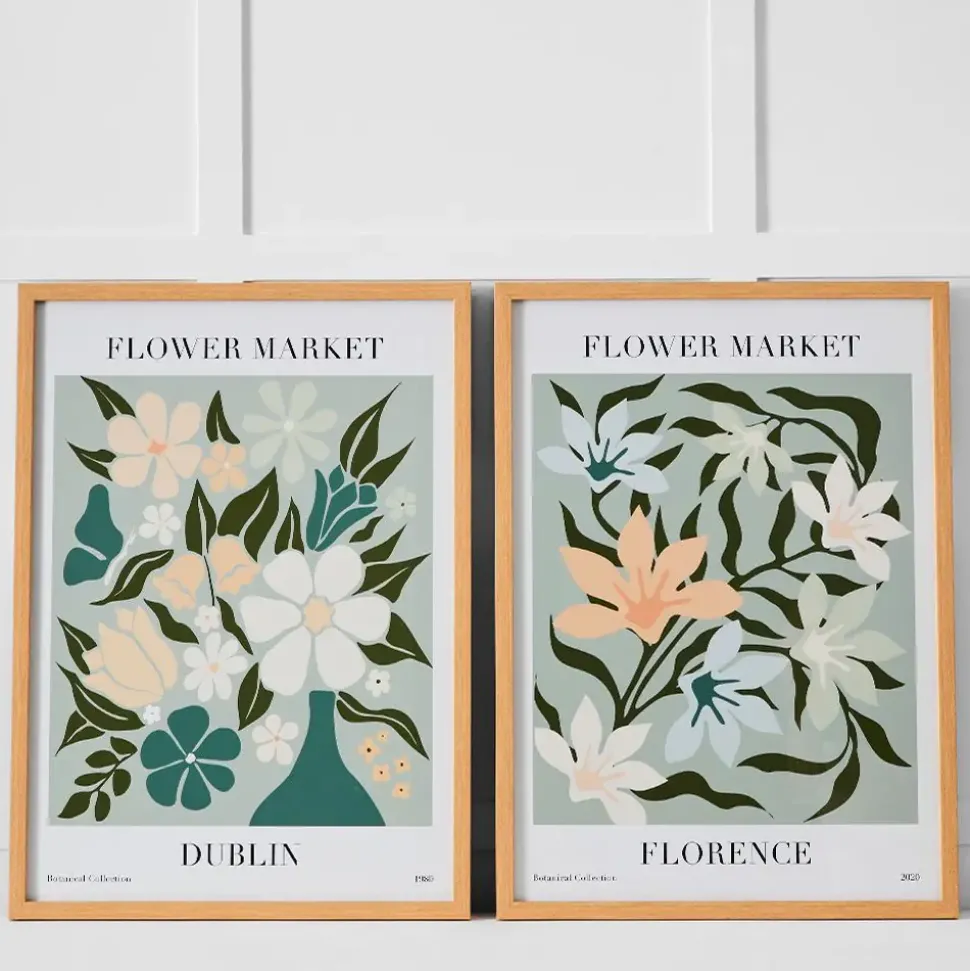Florence Market Print 53x73