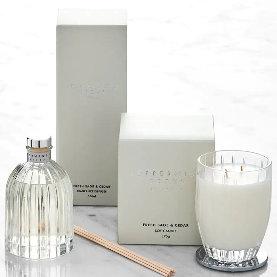 Fresh Sage & Cedar Candle