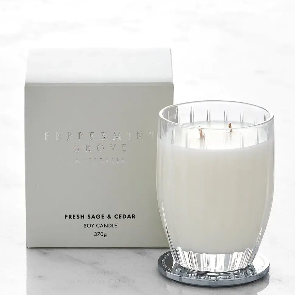 Fresh Sage & Cedar Candle