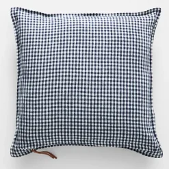 Gingham Cushion 50x50