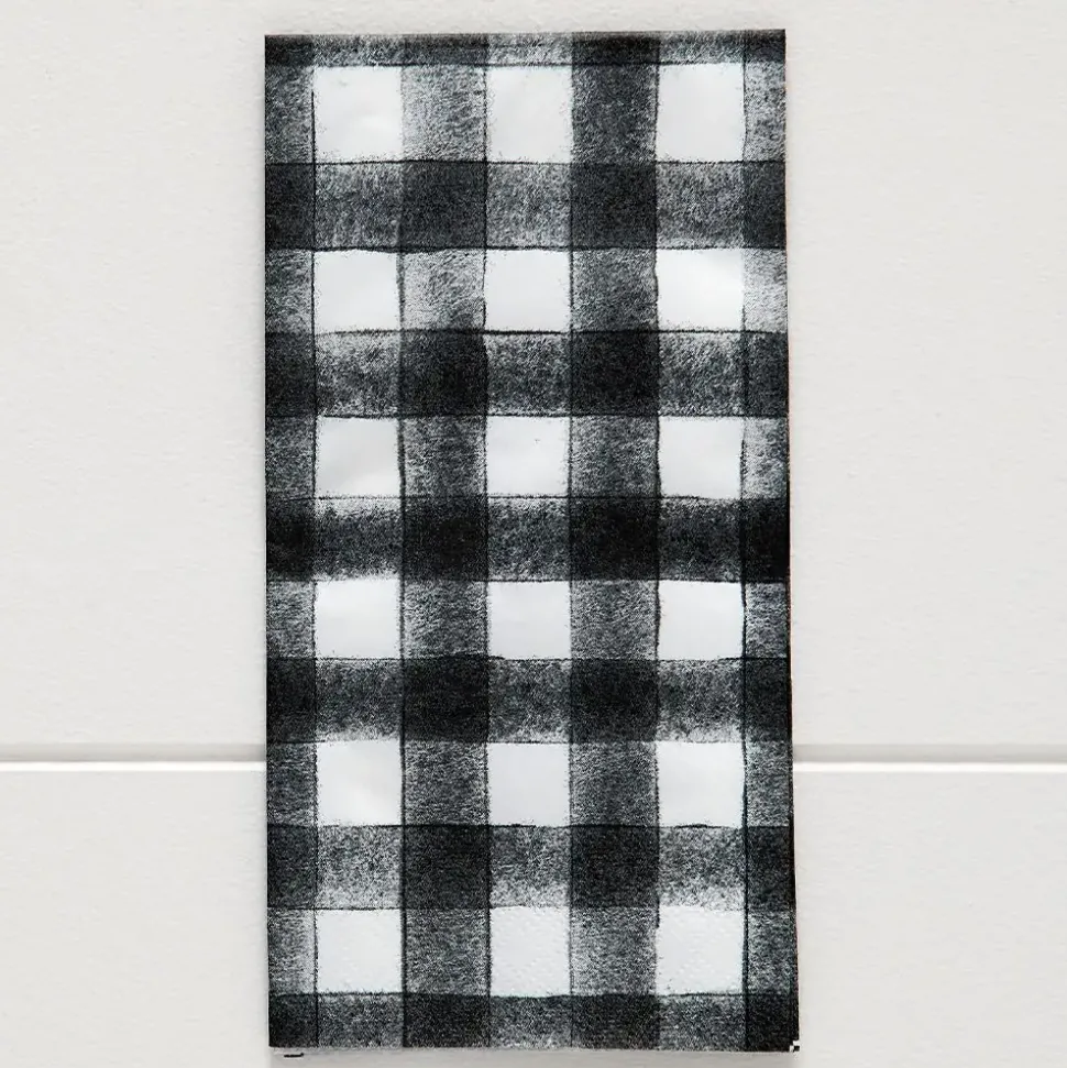 Gingham Dinner Serviette 40 pk