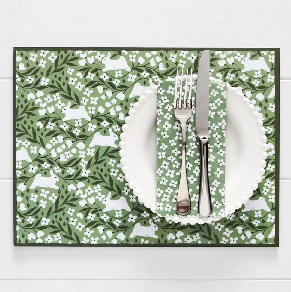 Harper Blossom Bunny Placemat 30 Pk
