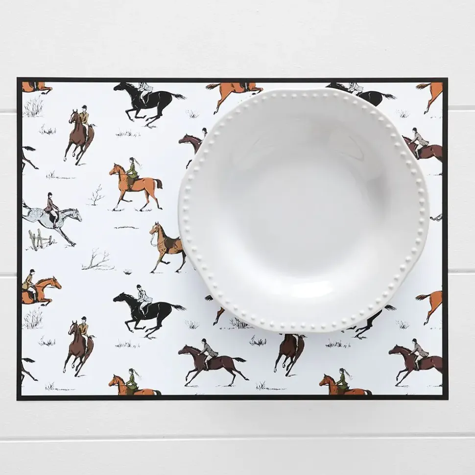 Harper Equestrian Placemat 50 Pk