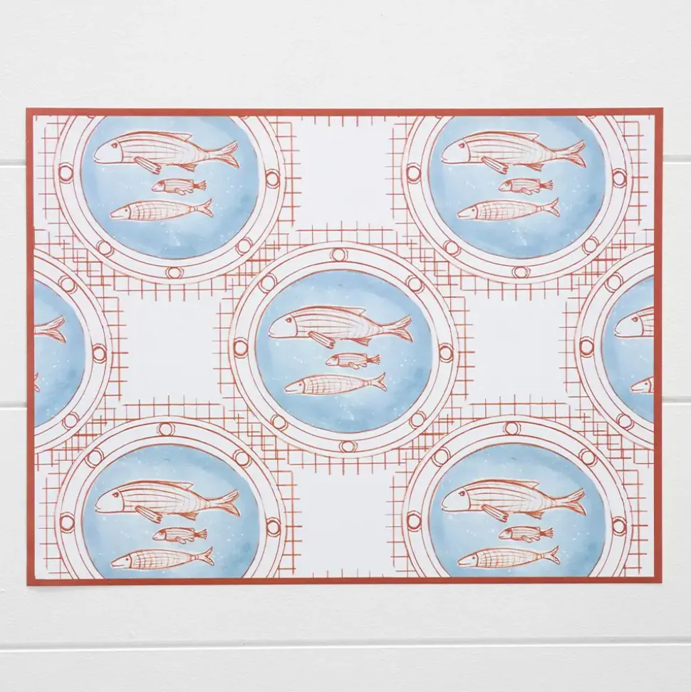 Harper Pisces Placemat 50 Pk