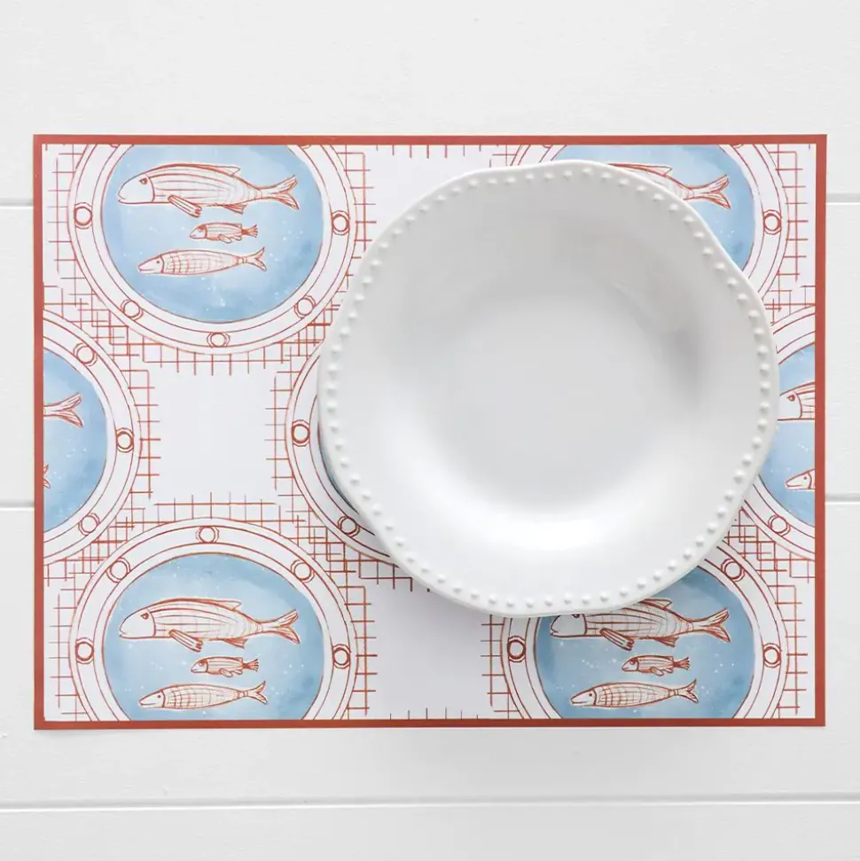 Harper Pisces Placemat 50 Pk