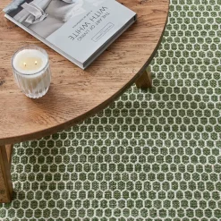 Hokey Rug - Emerald