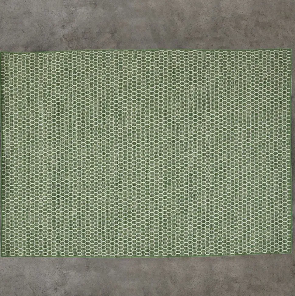 Hokey Rug - Emerald