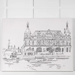 Istanbul Canvas 160x120