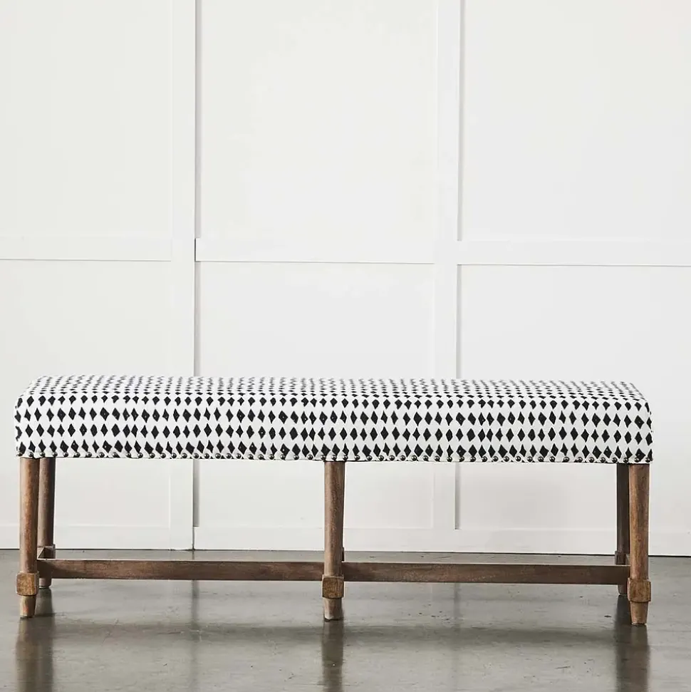Khadi Diamond Bench