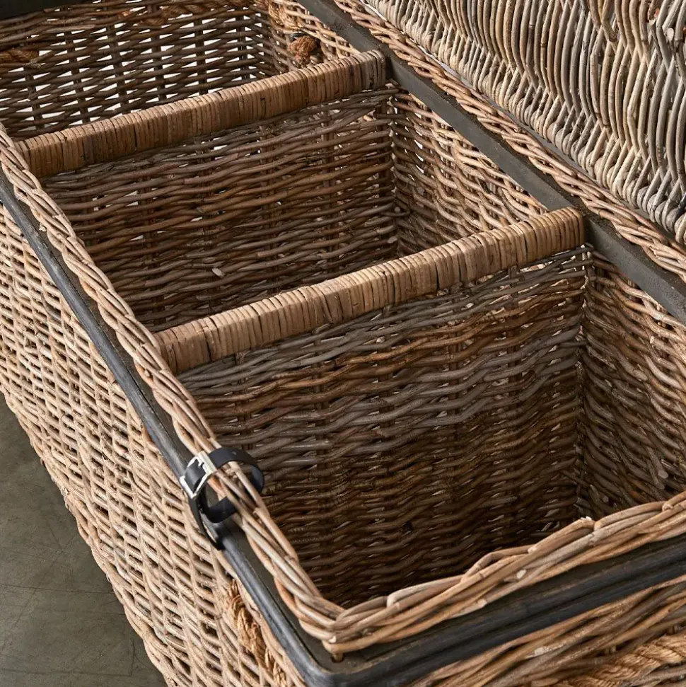 Kubu 3 Section Hamper