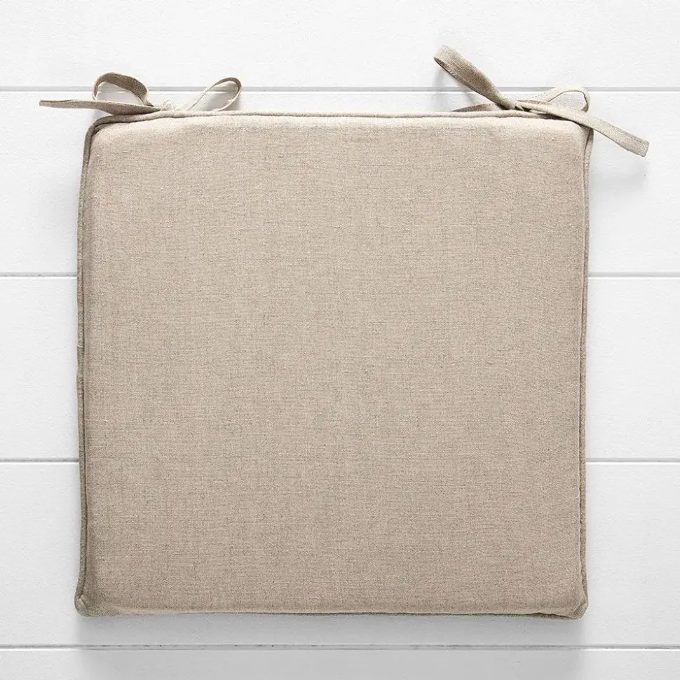 Linen Chair Pad