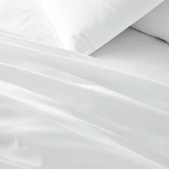 Pique Waffle Quilt Cover - White