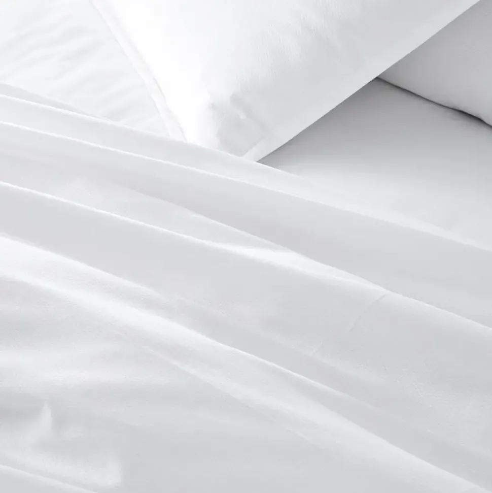 Pique Waffle Quilt Cover - White