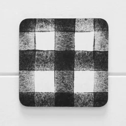 Porter Gingham Coaster