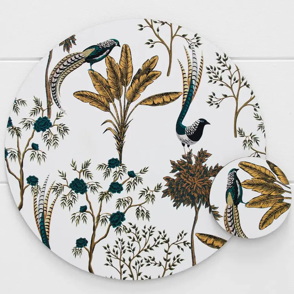 Porter Peafowl Placemat
