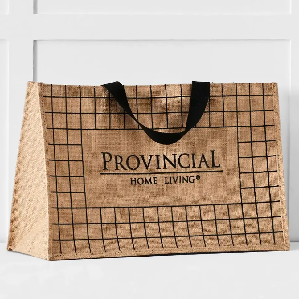 Provincial Grid Gunny Bag
