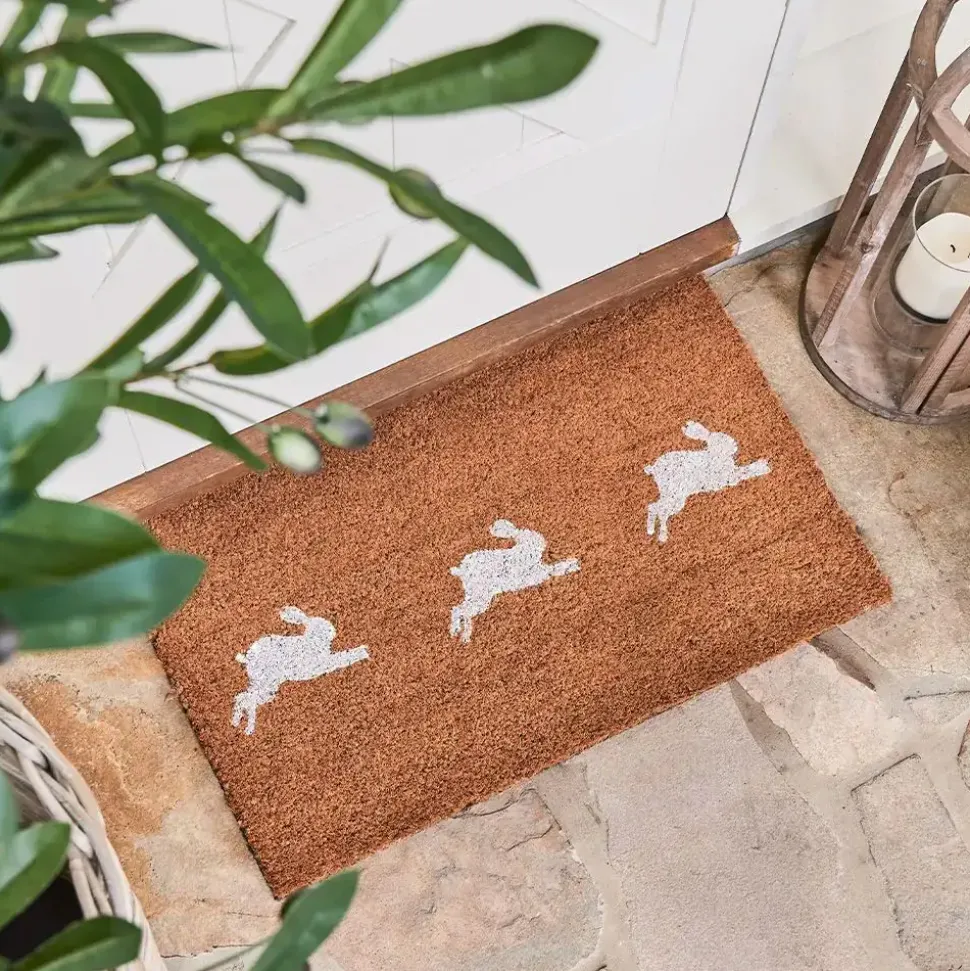 Running Hare Doormat 75x45