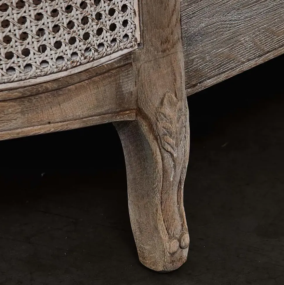 Rushworth Rattan Bed - Natural