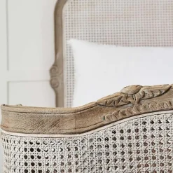 Rushworth Rattan Bed - Natural