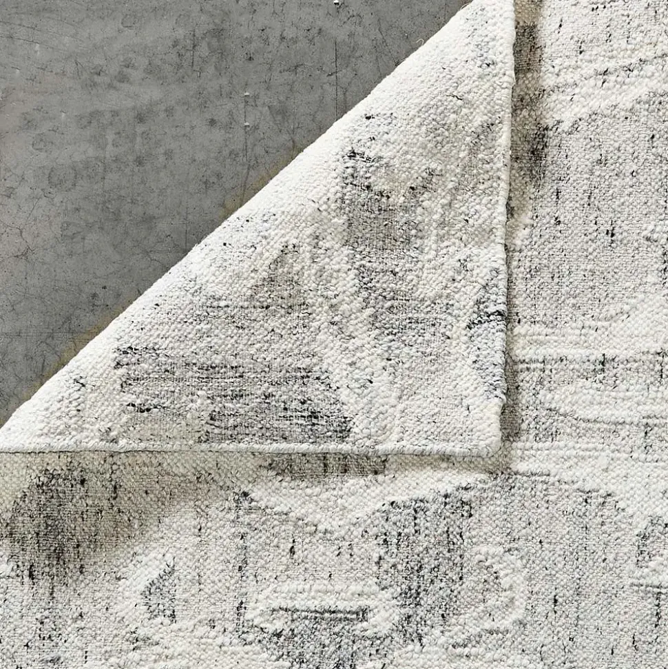 Sadie Rug - Grey & White