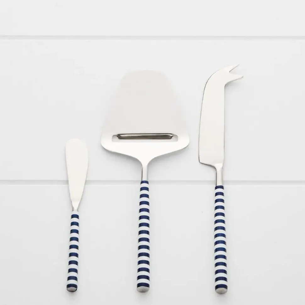 Sailor Stripe Cheese Set