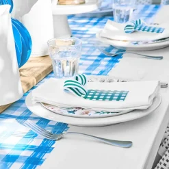 Shepherd Check Paper Table Runner