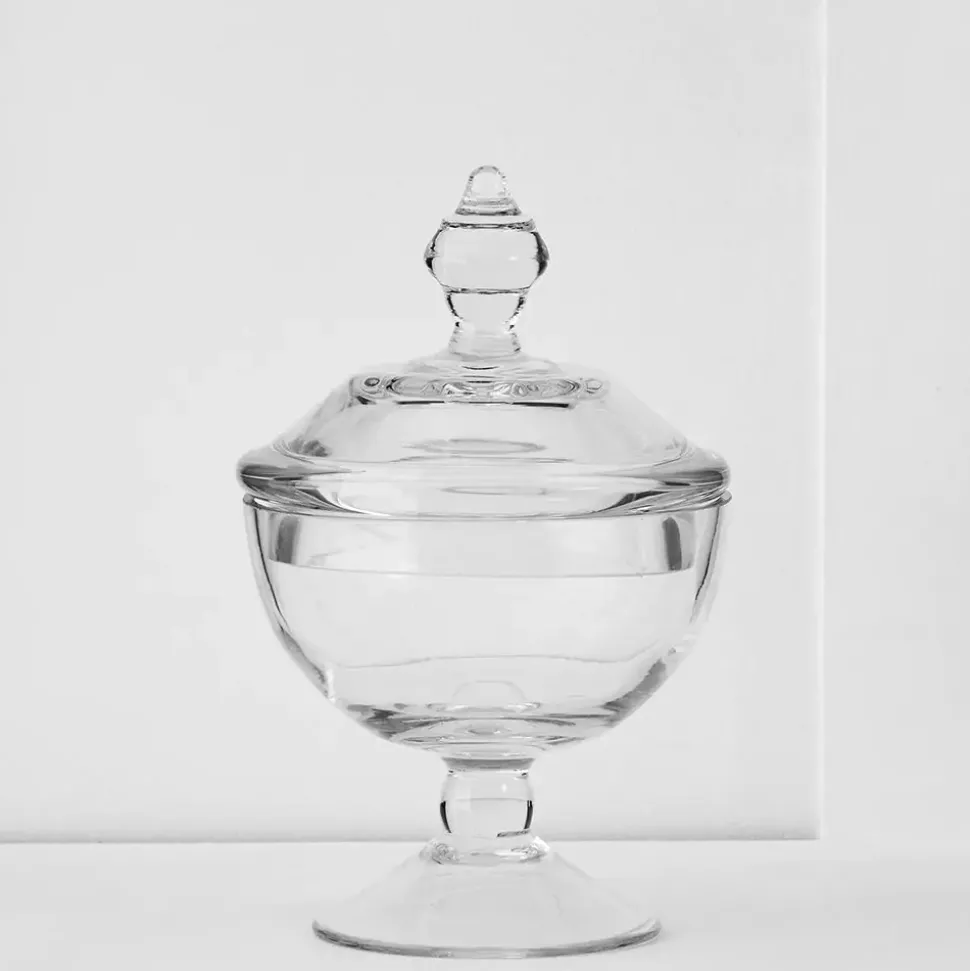 St Piere Footed Jar 13cm