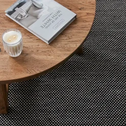 Suri Rug - Black & Ivory