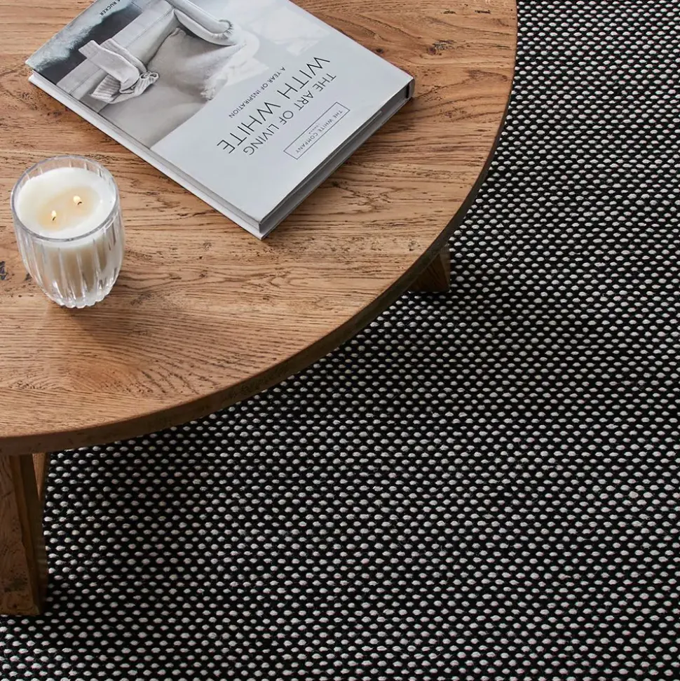 Suri Rug - Black & Ivory