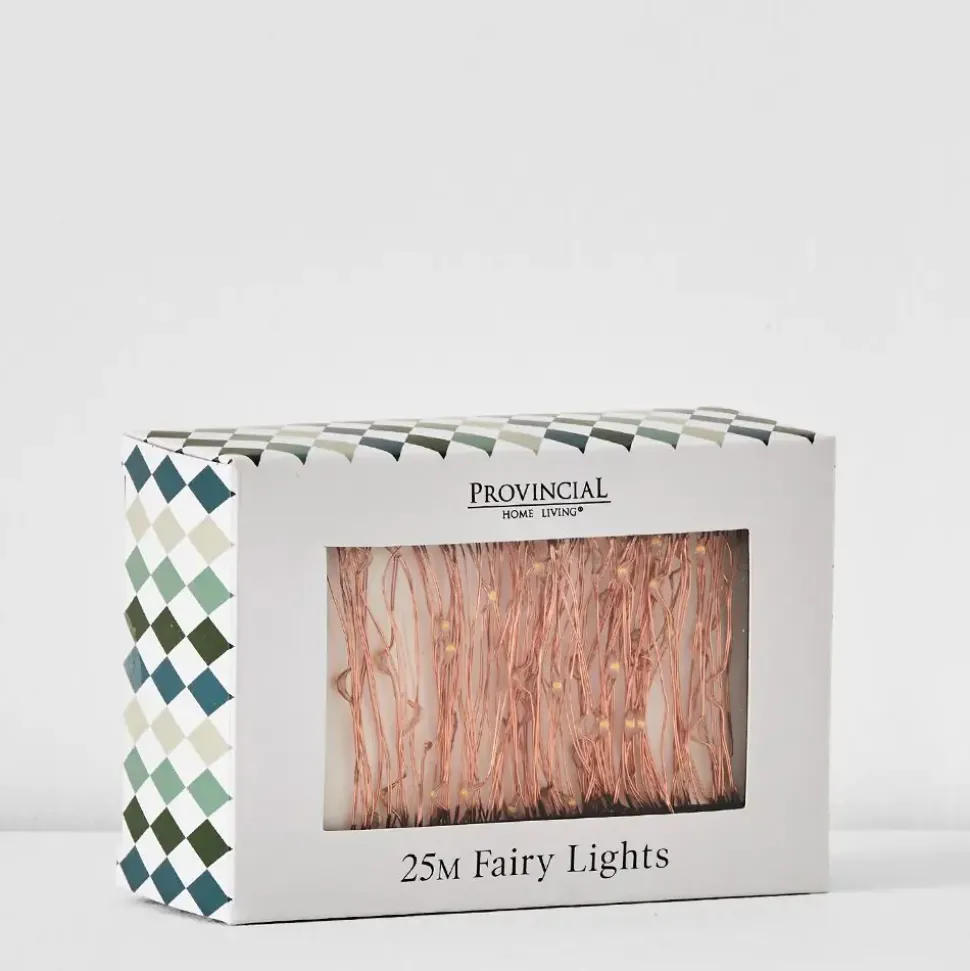 Tinsel Fairy Lights 25m